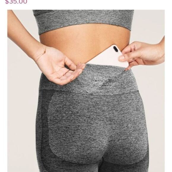 Victoria Secret PINK Seamless Workout TIGHT Size Large - Picture 7 of 15